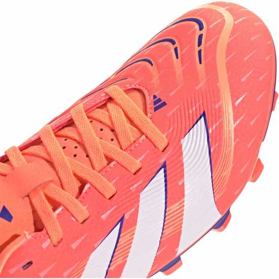 Adidas Predator Club Firm Ground Football Boots Оранжево/Бяло 