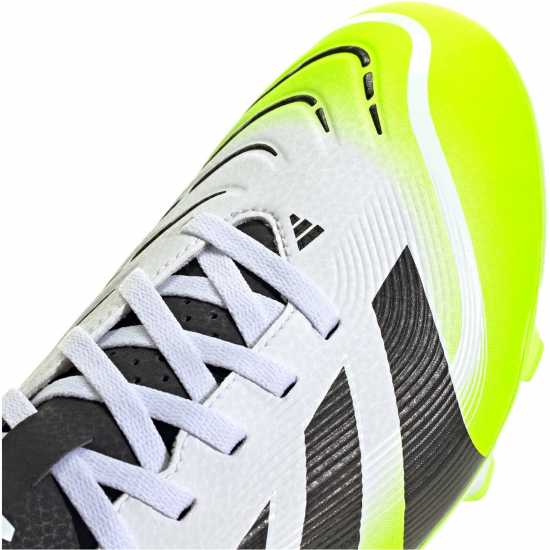 Adidas Predator Club Firm Ground Football Boots White/Blk/Lemon Мъжки футболни бутонки