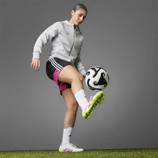 Adidas Predator Elite Firm Ground Football Boots Бяло/Розово Мъжки футболни бутонки