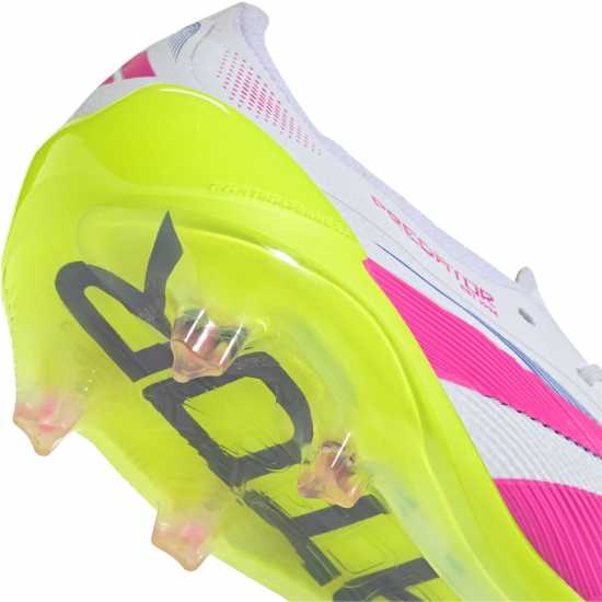 Adidas Predator Elite Firm Ground Football Boots Бяло/Розово Мъжки футболни бутонки