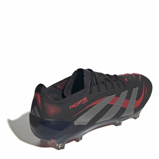 Adidas Predator Elite Firm Ground Football Boots Черно/Сиво Мъжки футболни бутонки