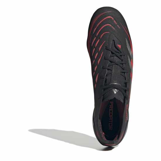 Adidas Predator Elite Firm Ground Football Boots Черно/Сиво Мъжки футболни бутонки