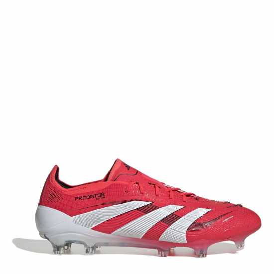Мъжки футболни бутонки Adidas Predator Elite Firm Ground Football Boots Червено/Бяло Adidas Predator Elite Firm Ground Football Boots Червено/Бяло Мъжки футболни бутонки
