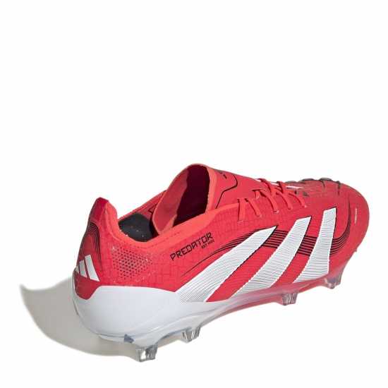 Мъжки футболни бутонки Adidas Predator Elite Firm Ground Football Boots Червено/Бяло Adidas Predator Elite Firm Ground Football Boots Червено/Бяло Мъжки футболни бутонки