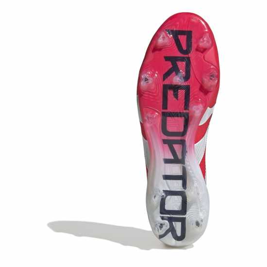 Мъжки футболни бутонки Adidas Predator Elite Firm Ground Football Boots Червено/Бяло Adidas Predator Elite Firm Ground Football Boots Червено/Бяло Мъжки футболни бутонки