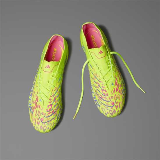 Adidas Predator Elite Firm Ground Football Boots Жълто/Розово Мъжки футболни бутонки
