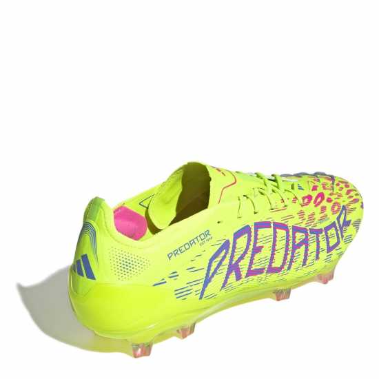 Adidas Predator Elite Firm Ground Football Boots Жълто/Розово Мъжки футболни бутонки