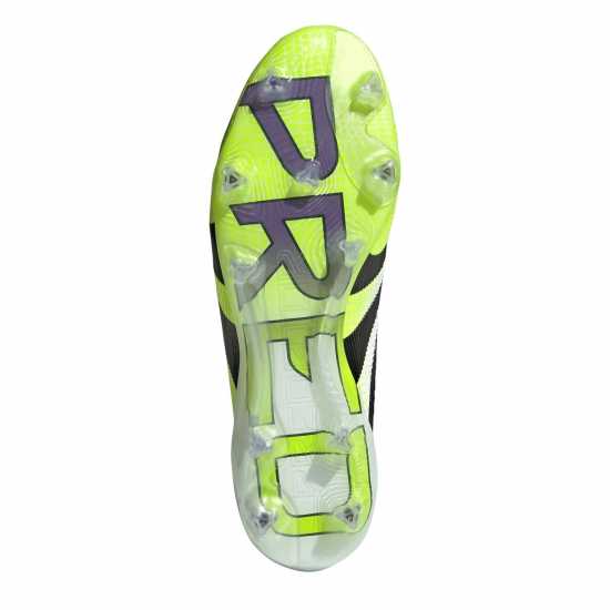 Мъжки футболни бутонки Adidas Predator Elite Firm Ground Football Boots White/Blk/Lemon Adidas Predator Elite Firm Ground Football Boots White/Blk/Lemon Мъжки футболни бутонки