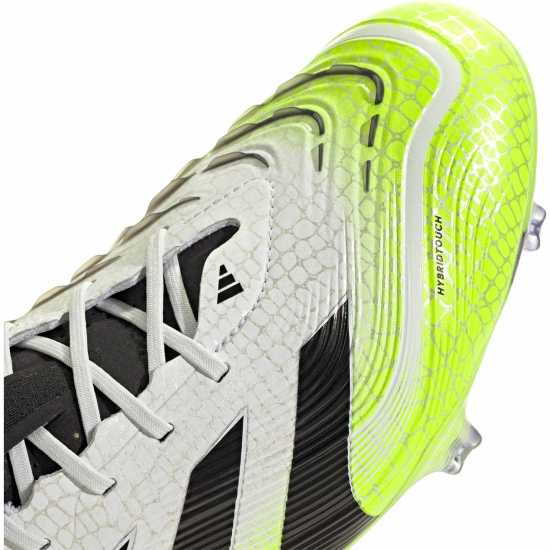 Мъжки футболни бутонки Adidas Predator Elite Firm Ground Football Boots White/Blk/Lemon Adidas Predator Elite Firm Ground Football Boots White/Blk/Lemon Мъжки футболни бутонки