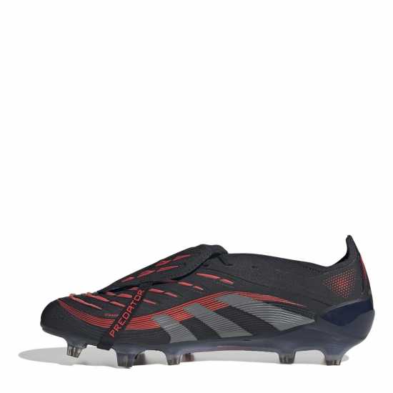 Adidas Predator Elite Fold-Over Tongue Firm Ground Football Boots Черно/Сиво Мъжки футболни бутонки