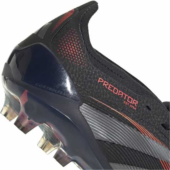 Adidas Predator Elite Fold-Over Tongue Firm Ground Football Boots Черно/Сиво Мъжки футболни бутонки