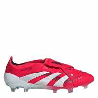 Adidas Predator Elite Fold-Over Tongue Firm Ground Football Boots Червено/Бяло Мъжки футболни бутонки