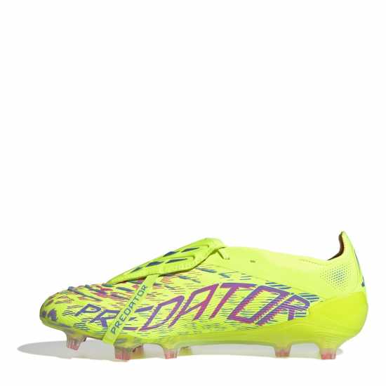 Мъжки футболни бутонки Adidas Predator Elite Fold-Over Tongue Firm Ground Football Boots Жълто/Розово Adidas Predator Elite Fold-Over Tongue Firm Ground Football Boots Жълто/Розово Мъжки футболни бутонки