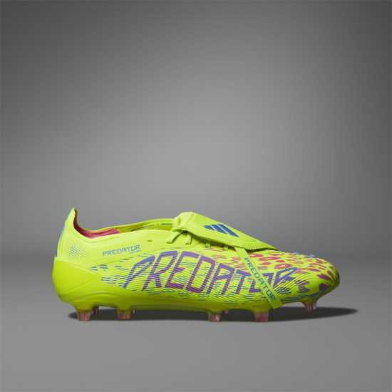 Мъжки футболни бутонки Adidas Predator Elite Fold-Over Tongue Firm Ground Football Boots Жълто/Розово Adidas Predator Elite Fold-Over Tongue Firm Ground Football Boots Жълто/Розово Мъжки футболни бутонки