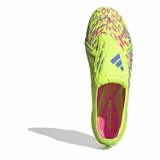 Мъжки футболни бутонки Adidas Predator Elite Fold-Over Tongue Firm Ground Football Boots Жълто/Розово Adidas Predator Elite Fold-Over Tongue Firm Ground Football Boots Жълто/Розово Мъжки футболни бутонки