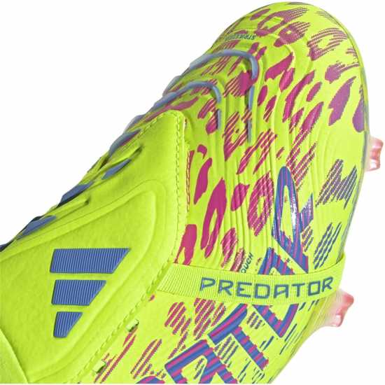 Мъжки футболни бутонки Adidas Predator Elite Fold-Over Tongue Firm Ground Football Boots Жълто/Розово Adidas Predator Elite Fold-Over Tongue Firm Ground Football Boots Жълто/Розово Мъжки футболни бутонки