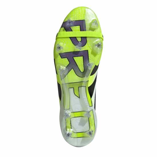 Мъжки футболни бутонки Adidas Predator Elite Fold-Over Tongue Firm Ground Football Boots White/Blk/Lemon Adidas Predator Elite Fold-Over Tongue Firm Ground Football Boots White/Blk/Lemon Мъжки футболни бутонки