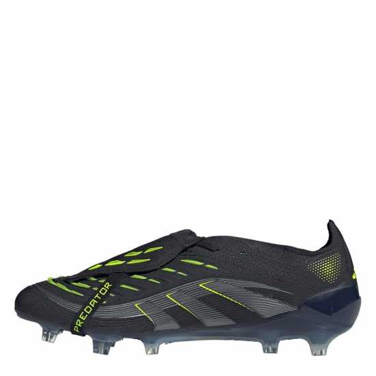 Мъжки футболни бутонки Adidas Predator Elite Fold-Over Tongue Firm Ground Football Boots Black/Lemon Adidas Predator Elite Fold-Over Tongue Firm Ground Football Boots Black/Lemon Мъжки футболни бутонки