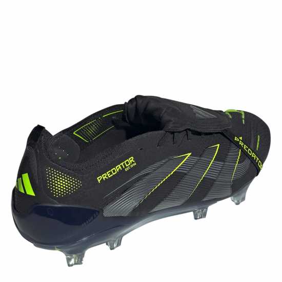 Мъжки футболни бутонки Adidas Predator Elite Fold-Over Tongue Firm Ground Football Boots Black/Lemon Adidas Predator Elite Fold-Over Tongue Firm Ground Football Boots Black/Lemon Мъжки футболни бутонки