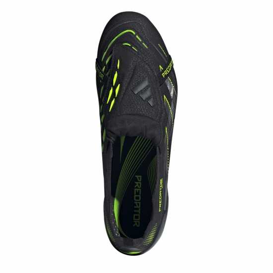Мъжки футболни бутонки Adidas Predator Elite Fold-Over Tongue Firm Ground Football Boots Black/Lemon Adidas Predator Elite Fold-Over Tongue Firm Ground Football Boots Black/Lemon Мъжки футболни бутонки