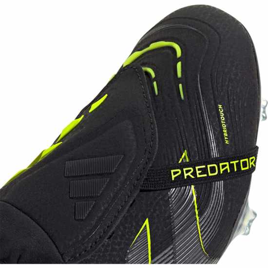 Мъжки футболни бутонки Adidas Predator Elite Fold-Over Tongue Firm Ground Football Boots Black/Lemon Adidas Predator Elite Fold-Over Tongue Firm Ground Football Boots Black/Lemon Мъжки футболни бутонки