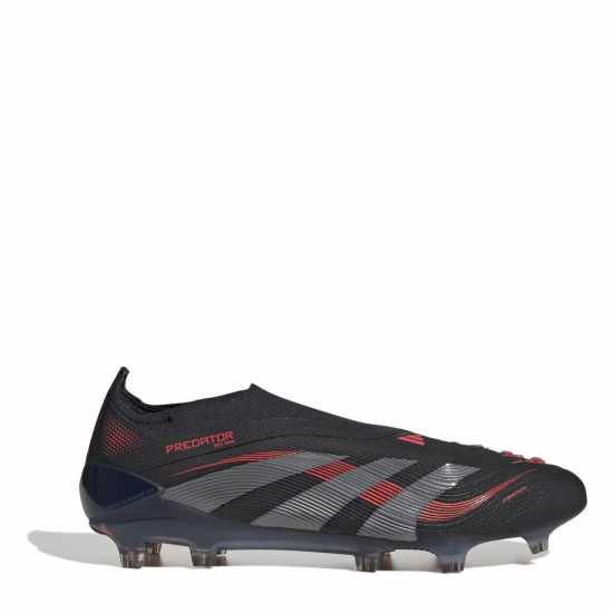 Adidas Predator Elite Laceless Firm Ground Football Boots Черно/Сиво Мъжки футболни бутонки