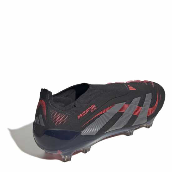 Adidas Predator Elite Laceless Firm Ground Football Boots Черно/Сиво Мъжки футболни бутонки