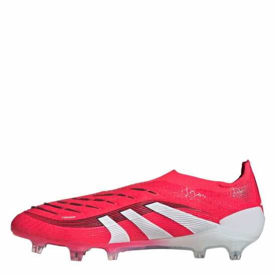 Мъжки футболни бутонки Adidas Predator Elite Laceless Firm Ground Football Boots Червено/Бяло Adidas Predator Elite Laceless Firm Ground Football Boots Червено/Бяло Мъжки футболни бутонки