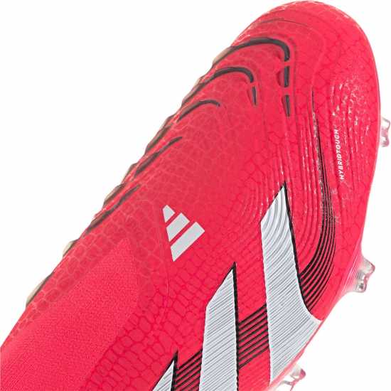 Мъжки футболни бутонки Adidas Predator Elite Laceless Firm Ground Football Boots Червено/Бяло Adidas Predator Elite Laceless Firm Ground Football Boots Червено/Бяло Мъжки футболни бутонки