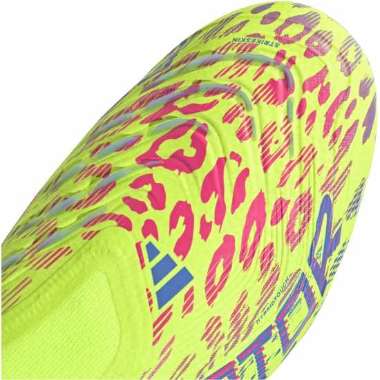 Adidas Predator Elite Laceless Firm Ground Football Boots Жълто/Розово Мъжки футболни бутонки