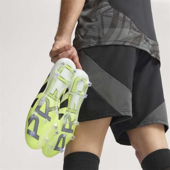 Мъжки футболни бутонки Adidas Predator Elite Laceless Firm Ground Football Boots White/Blk/Lemon Adidas Predator Elite Laceless Firm Ground Football Boots White/Blk/Lemon Мъжки футболни бутонки