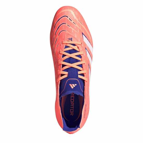 Adidas Predator League Firm Ground Football Boots Оранжево/Бяло 