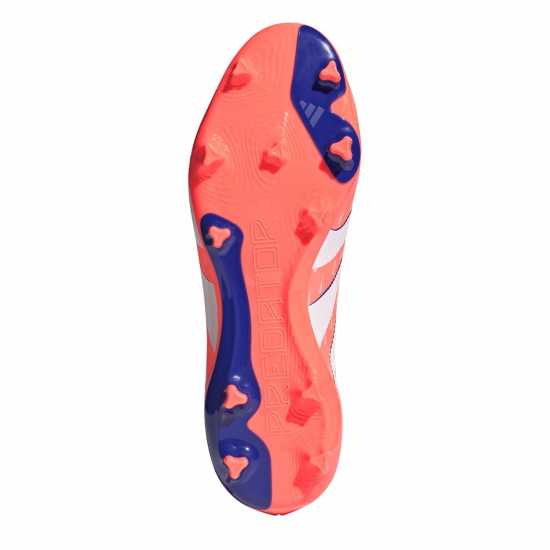 Adidas Predator League Firm Ground Football Boots Оранжево/Бяло 