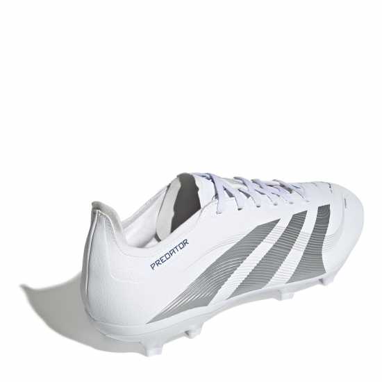 Мъжки футболни бутонки Adidas Predator League Firm Ground Football Boots Бяло/сребро Adidas Predator League Firm Ground Football Boots Бяло/сребро Мъжки футболни бутонки