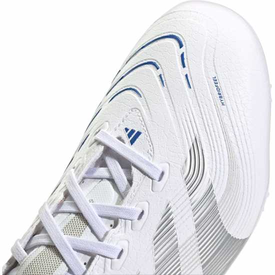 Мъжки футболни бутонки Adidas Predator League Firm Ground Football Boots Бяло/сребро Adidas Predator League Firm Ground Football Boots Бяло/сребро Мъжки футболни бутонки