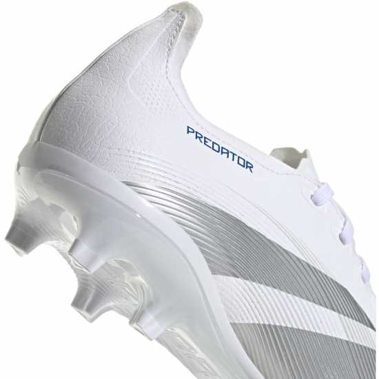Мъжки футболни бутонки Adidas Predator League Firm Ground Football Boots Бяло/сребро Adidas Predator League Firm Ground Football Boots Бяло/сребро Мъжки футболни бутонки