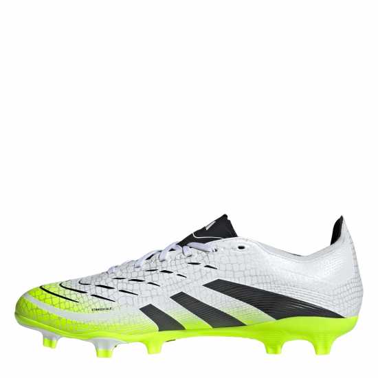 Adidas Predator League Firm Ground Football Boots White/Blk/Lemon Мъжки футболни бутонки