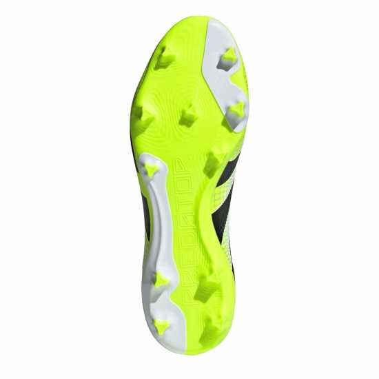Adidas Predator League Firm Ground Football Boots White/Blk/Lemon Мъжки футболни бутонки