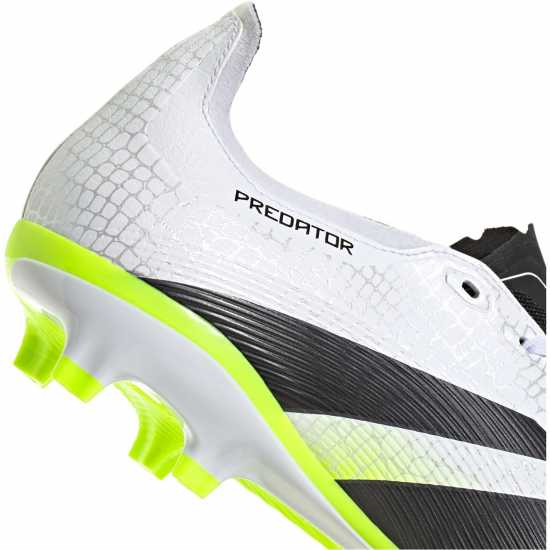 Adidas Predator League Firm Ground Football Boots White/Blk/Lemon Мъжки футболни бутонки