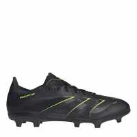 Adidas Predator League Firm Ground Football Boots Black/Carbon 