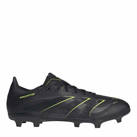 Adidas Predator League Firm Ground Football Boots Black/Carbon 