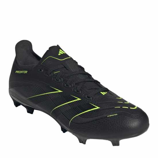 Adidas Predator League Firm Ground Football Boots Black/Carbon 