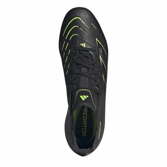 Adidas Predator League Firm Ground Football Boots Black/Carbon 
