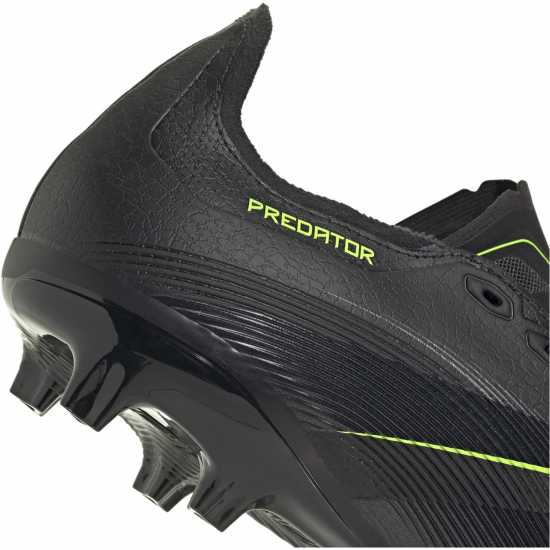 Adidas Predator League Firm Ground Football Boots Black/Carbon 