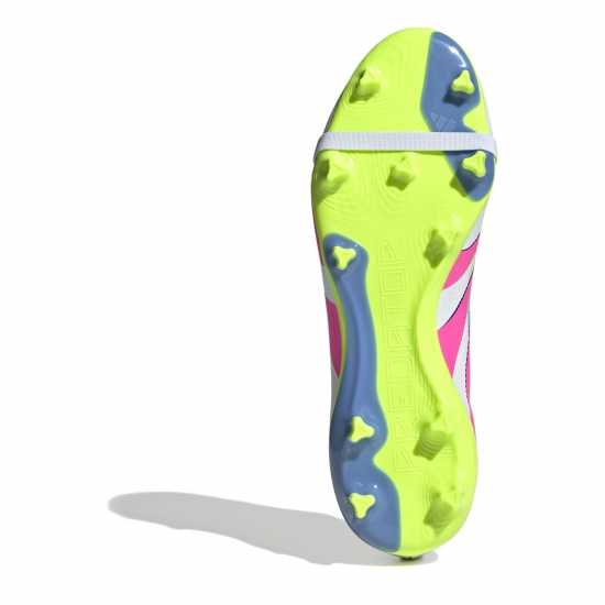 Мъжки футболни бутонки Adidas Predator League Fold-Over Tongue Firm Ground Football Boots Бяло/Розово Adidas Predator League Fold-Over Tongue Firm Ground Football Boots Бяло/Розово Мъжки футболни бутонки