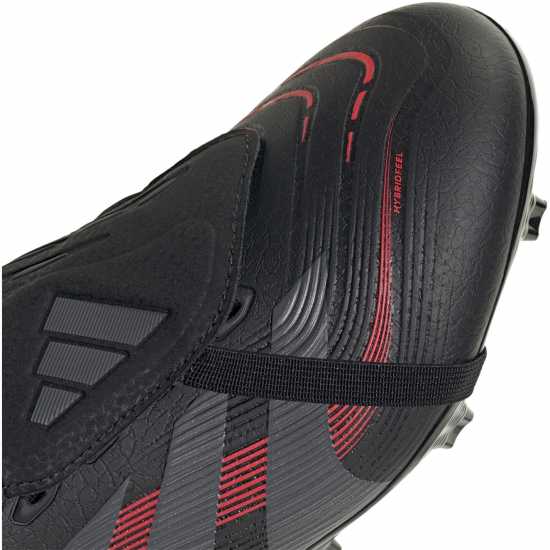 Мъжки футболни бутонки Adidas Predator League Fold-Over Tongue Firm Ground Football Boots Черно/Сиво Adidas Predator League Fold-Over Tongue Firm Ground Football Boots Черно/Сиво Мъжки футболни бутонки