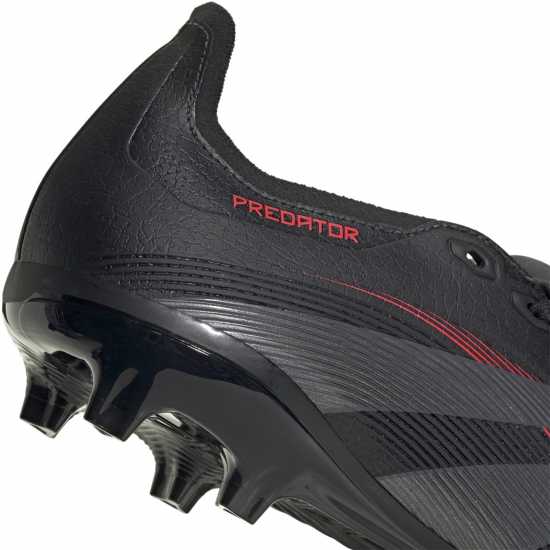 Мъжки футболни бутонки Adidas Predator League Fold-Over Tongue Firm Ground Football Boots Черно/Сиво Adidas Predator League Fold-Over Tongue Firm Ground Football Boots Черно/Сиво Мъжки футболни бутонки