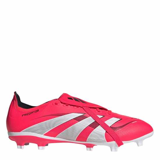 Мъжки футболни бутонки Adidas Predator League Fold-Over Tongue Firm Ground Football Boots Червено/Бяло Adidas Predator League Fold-Over Tongue Firm Ground Football Boots Червено/Бяло Мъжки футболни бутонки