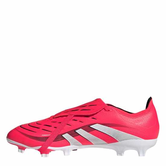 Мъжки футболни бутонки Adidas Predator League Fold-Over Tongue Firm Ground Football Boots Червено/Бяло Adidas Predator League Fold-Over Tongue Firm Ground Football Boots Червено/Бяло Мъжки футболни бутонки