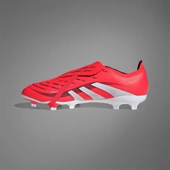 Мъжки футболни бутонки Adidas Predator League Fold-Over Tongue Firm Ground Football Boots Червено/Бяло Adidas Predator League Fold-Over Tongue Firm Ground Football Boots Червено/Бяло Мъжки футболни бутонки